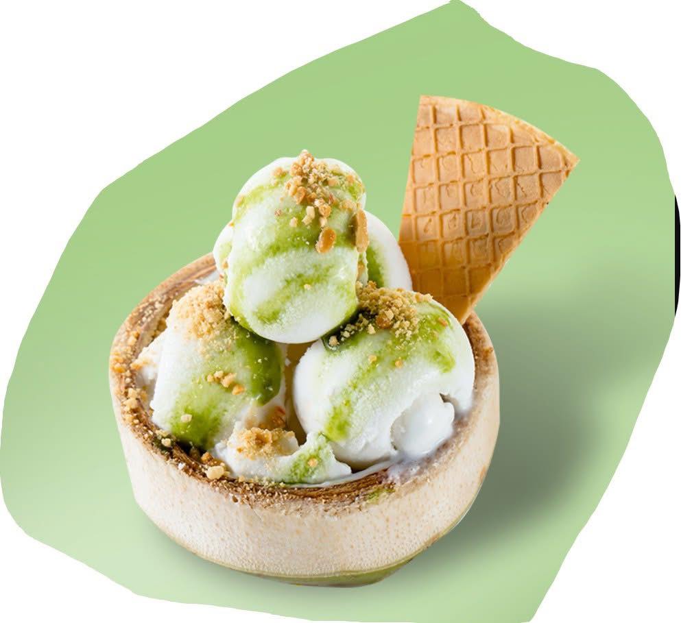 Kem Dừa Matcha SuTi